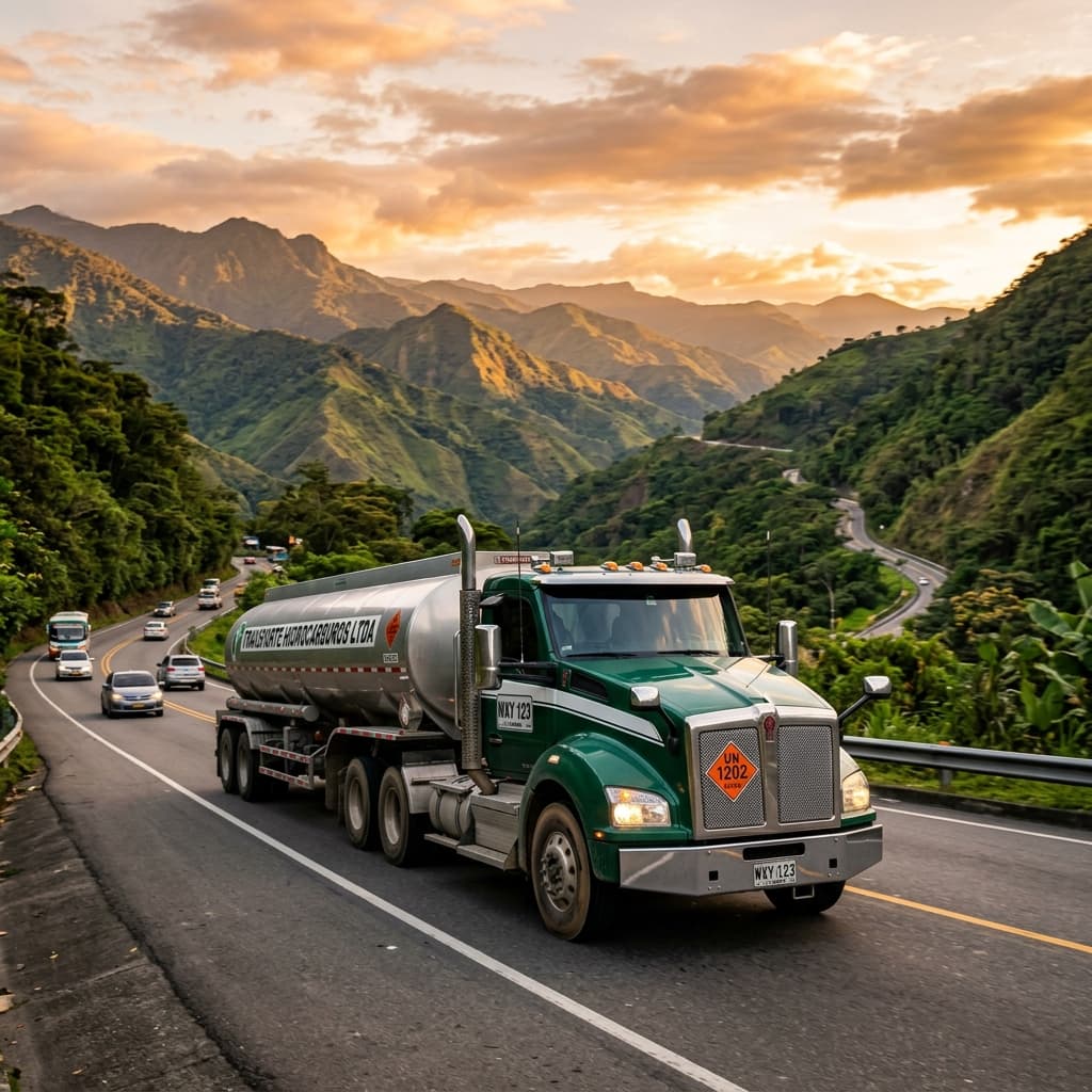 Transporte de carga líquida - cisterna TNS